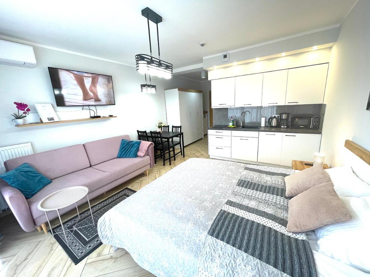 Apartment Superior Baltic With Terrace - Pool, Saunas, Jacuzzi, Fitness, Salzgrotte Kolobrzeg Ngoại thất bức ảnh