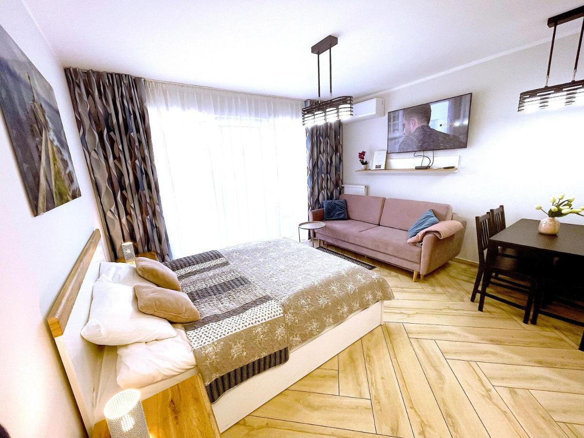 Apartment Superior Baltic With Terrace - Pool, Saunas, Jacuzzi, Fitness, Salzgrotte Kolobrzeg Ngoại thất bức ảnh