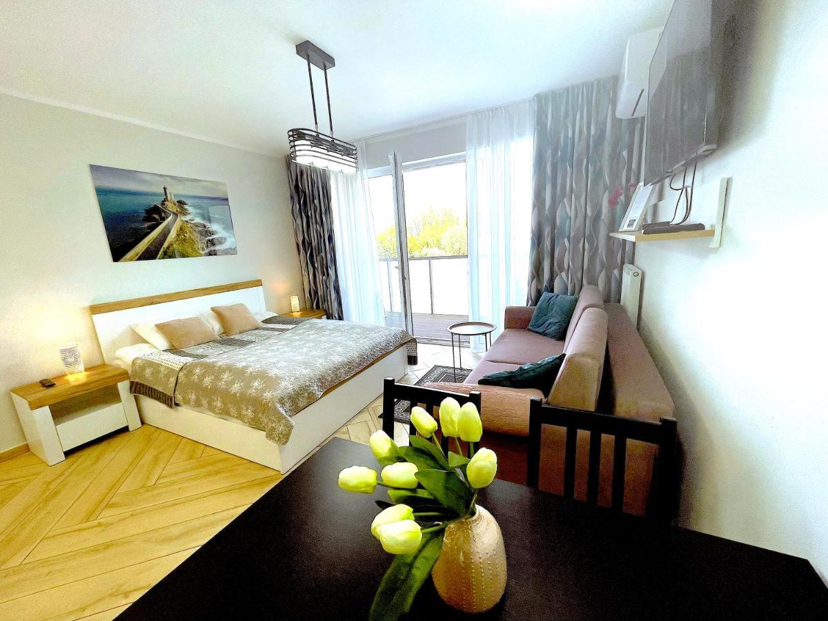 Apartment Superior Baltic With Terrace - Pool, Saunas, Jacuzzi, Fitness, Salzgrotte Kolobrzeg Ngoại thất bức ảnh