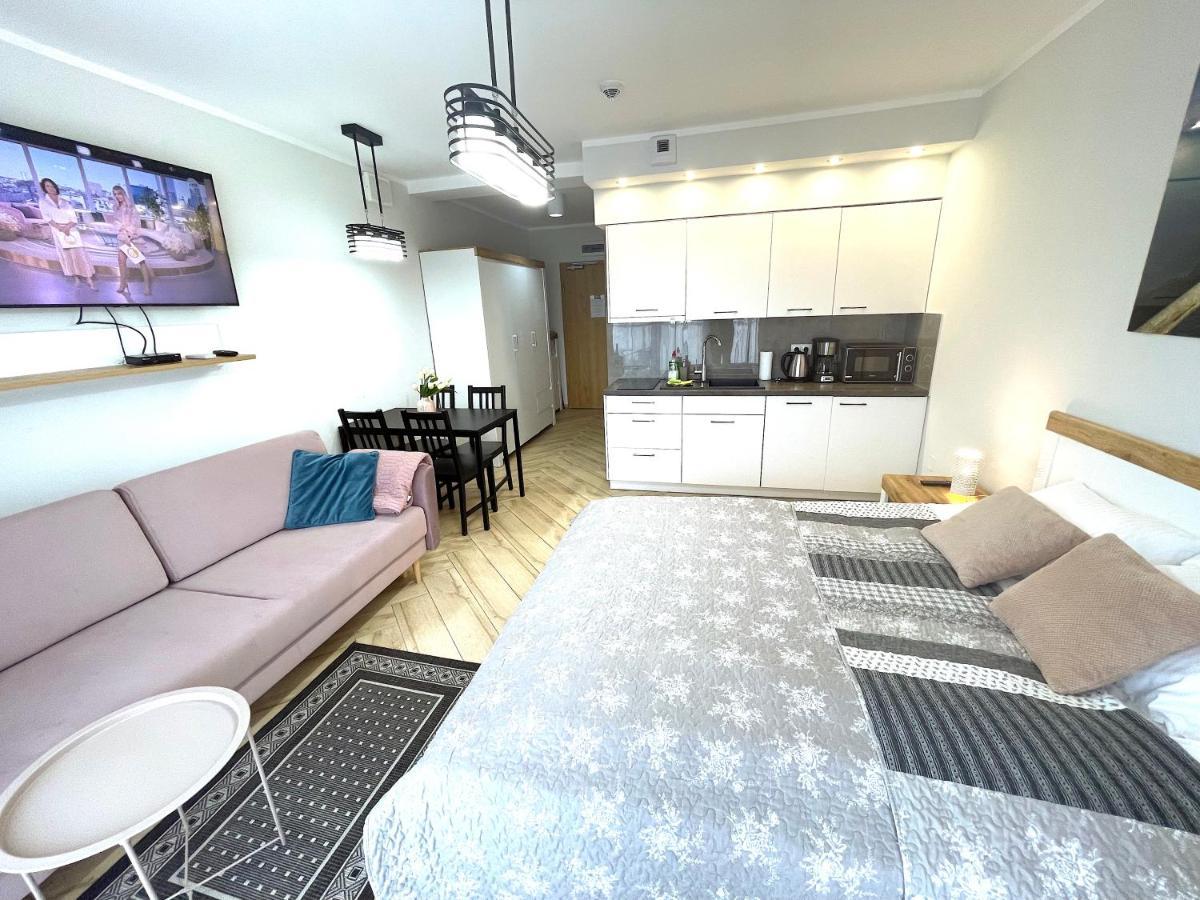 Apartment Superior Baltic With Terrace - Pool, Saunas, Jacuzzi, Fitness, Salzgrotte Kolobrzeg Ngoại thất bức ảnh