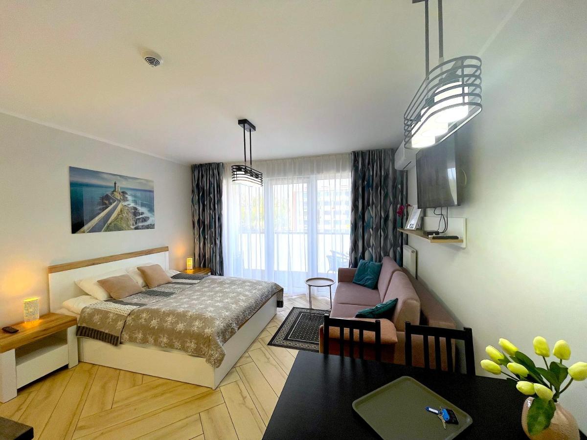 Apartment Superior Baltic With Terrace - Pool, Saunas, Jacuzzi, Fitness, Salzgrotte Kolobrzeg Ngoại thất bức ảnh