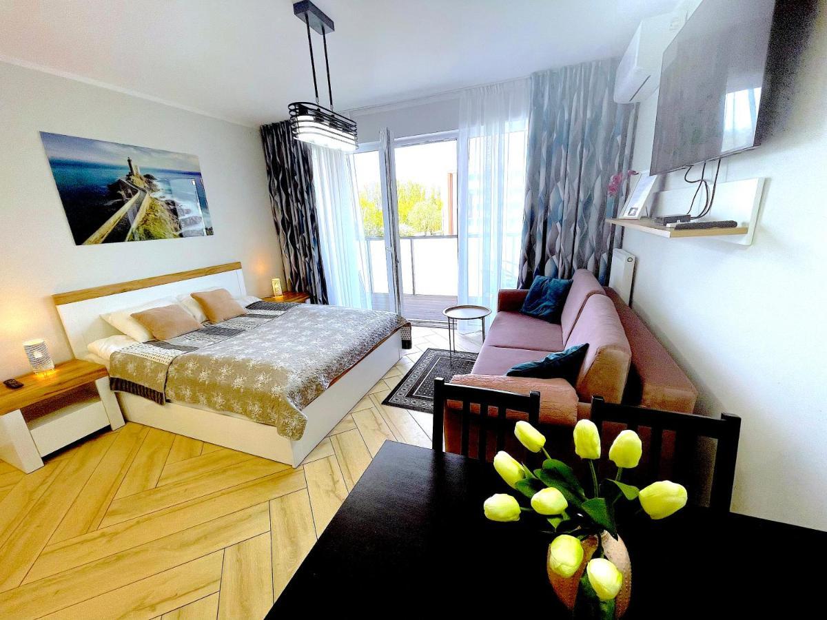 Apartment Superior Baltic With Terrace - Pool, Saunas, Jacuzzi, Fitness, Salzgrotte Kolobrzeg Ngoại thất bức ảnh