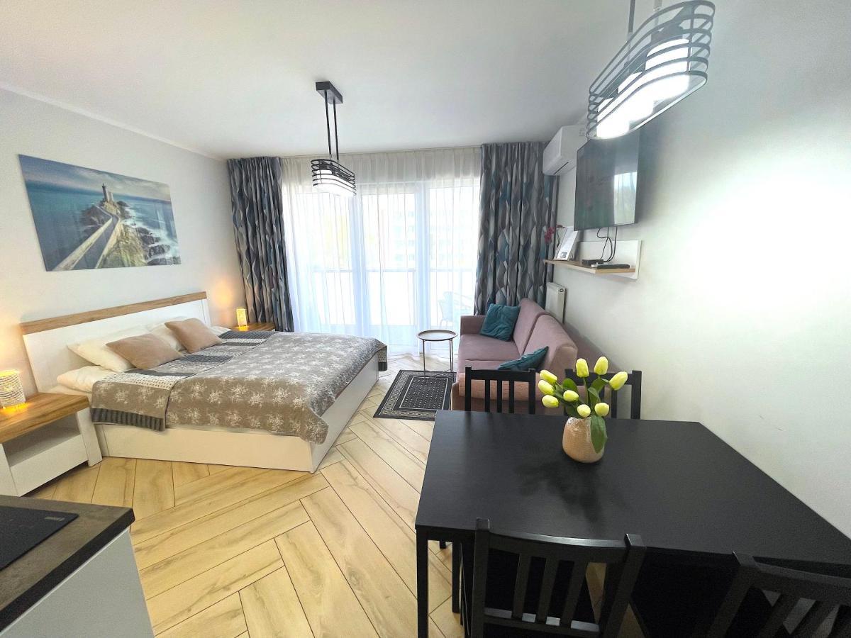 Apartment Superior Baltic With Terrace - Pool, Saunas, Jacuzzi, Fitness, Salzgrotte Kolobrzeg Ngoại thất bức ảnh